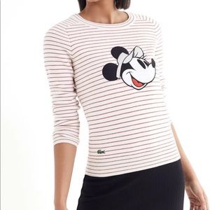 NWT Lacoste x Disney Minnie Mouse Sweater